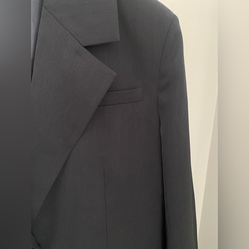 DISSH Oversized Harley Boyfriend Blazer Size 6 Black Office Minimalist Classic - Picture 8 of 14